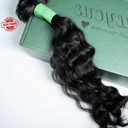 Human Hair Crochet Extensions - 3A Texture - coilycuehair