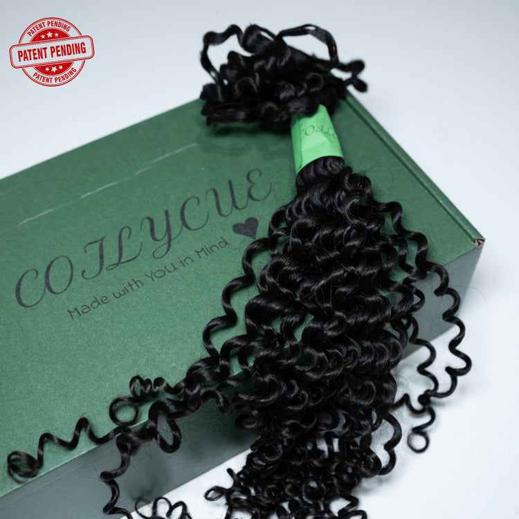 Kinky Curly Human Hair Crochet Extensions - coilycuehair
