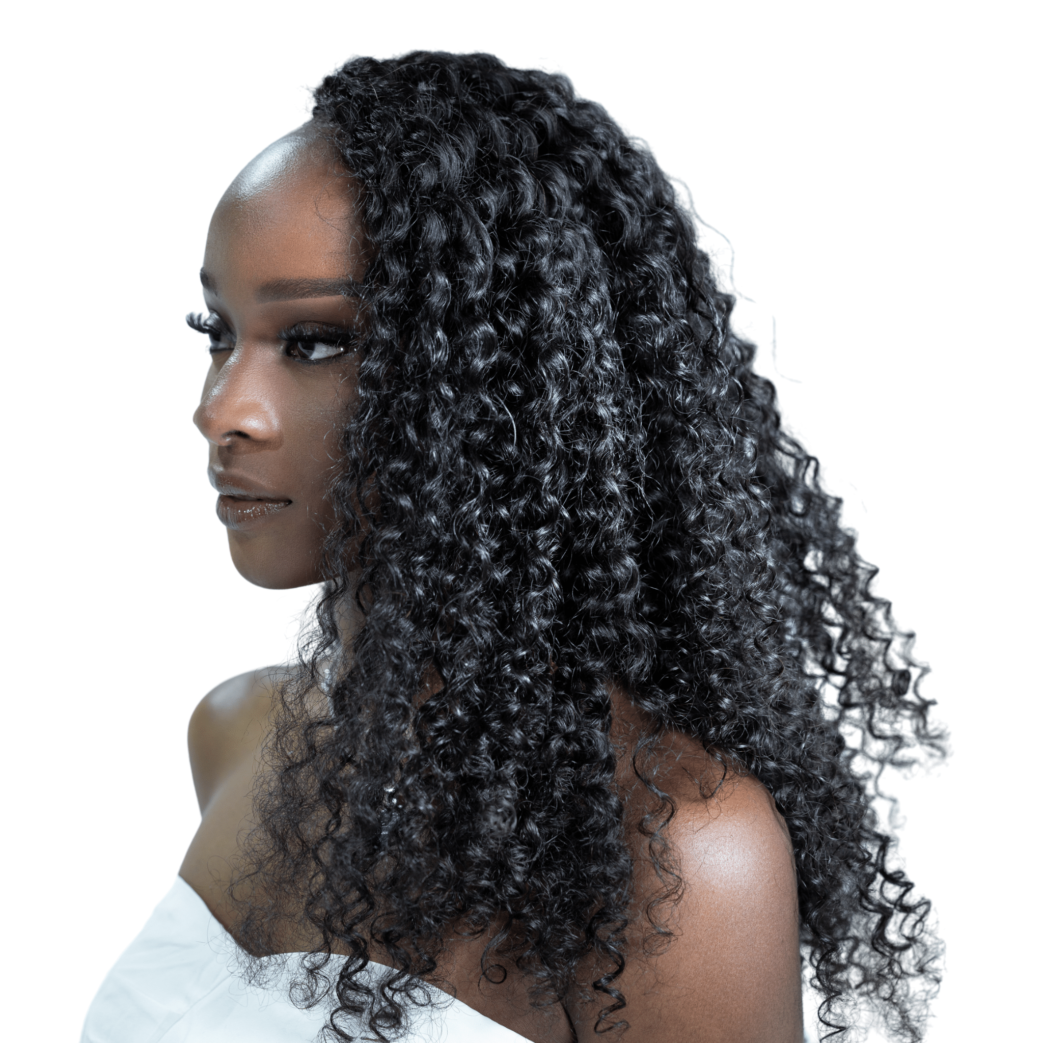 Kinky Curly Human Hair Crochet Extensions - coilycuehair