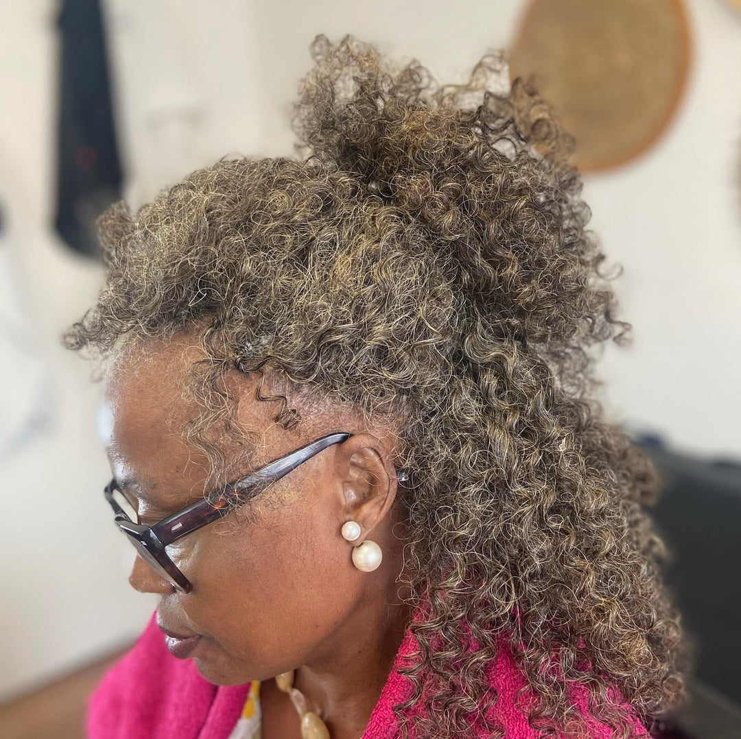 Kinky Curly Human Hair Crochet Extensions - coilycuehair