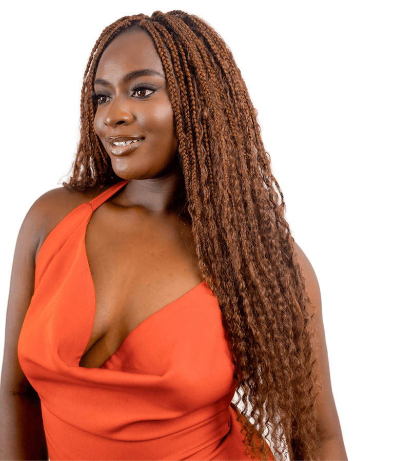 100% Human Hair Pre - looped Boho Braids - coilycuehair