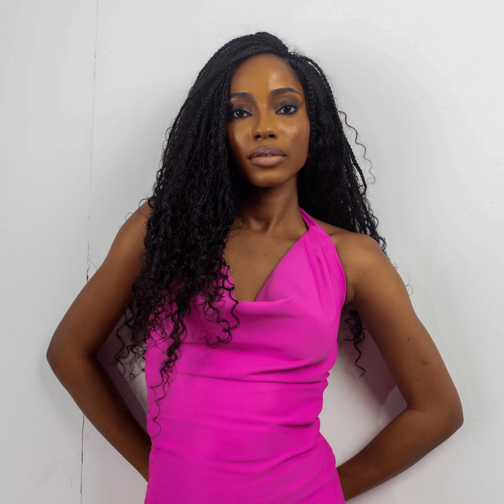 100% Human Hair Pre - looped Boho Braids - coilycuehair