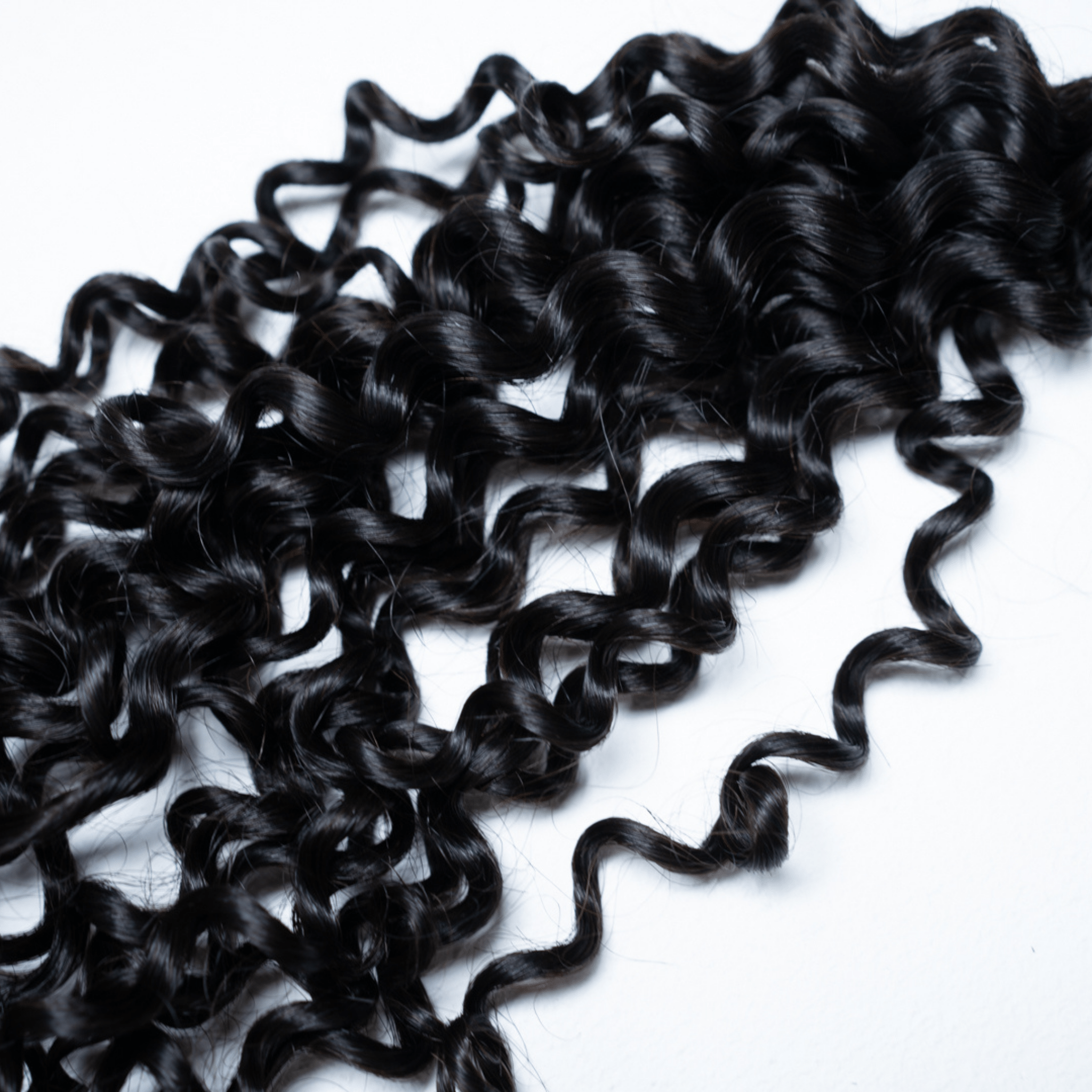 100% Virgin Human Hair Curly Wefted Bundles - coilycuehair