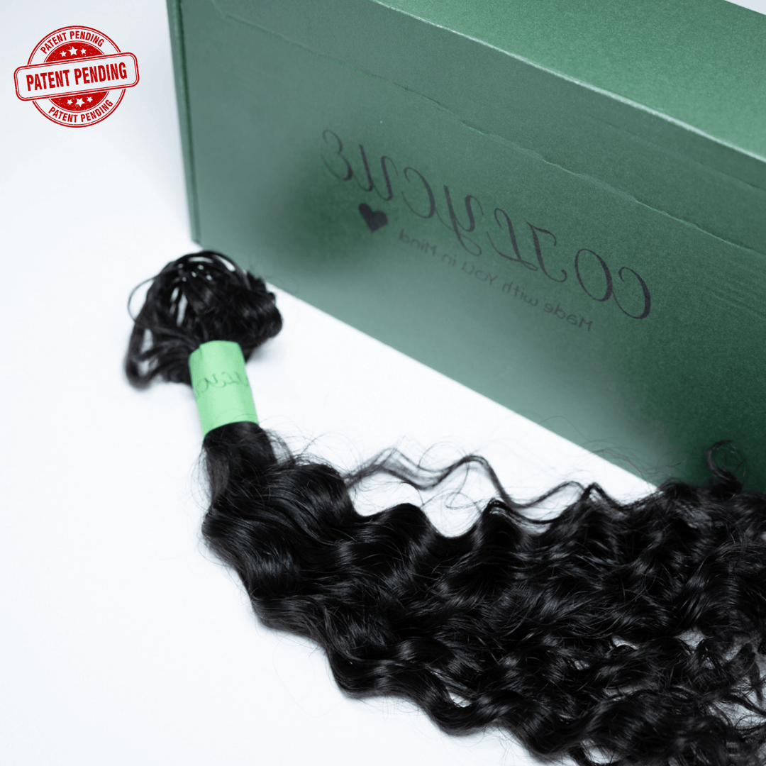 Human Hair Crochet Extensions - 3C Texture - coilycuehair