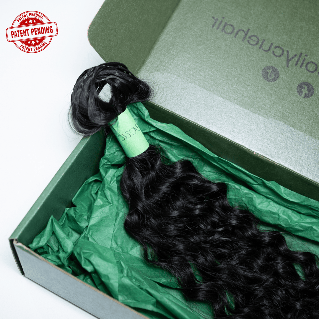 Human Hair Crochet Extensions - 3C Texture - coilycuehair