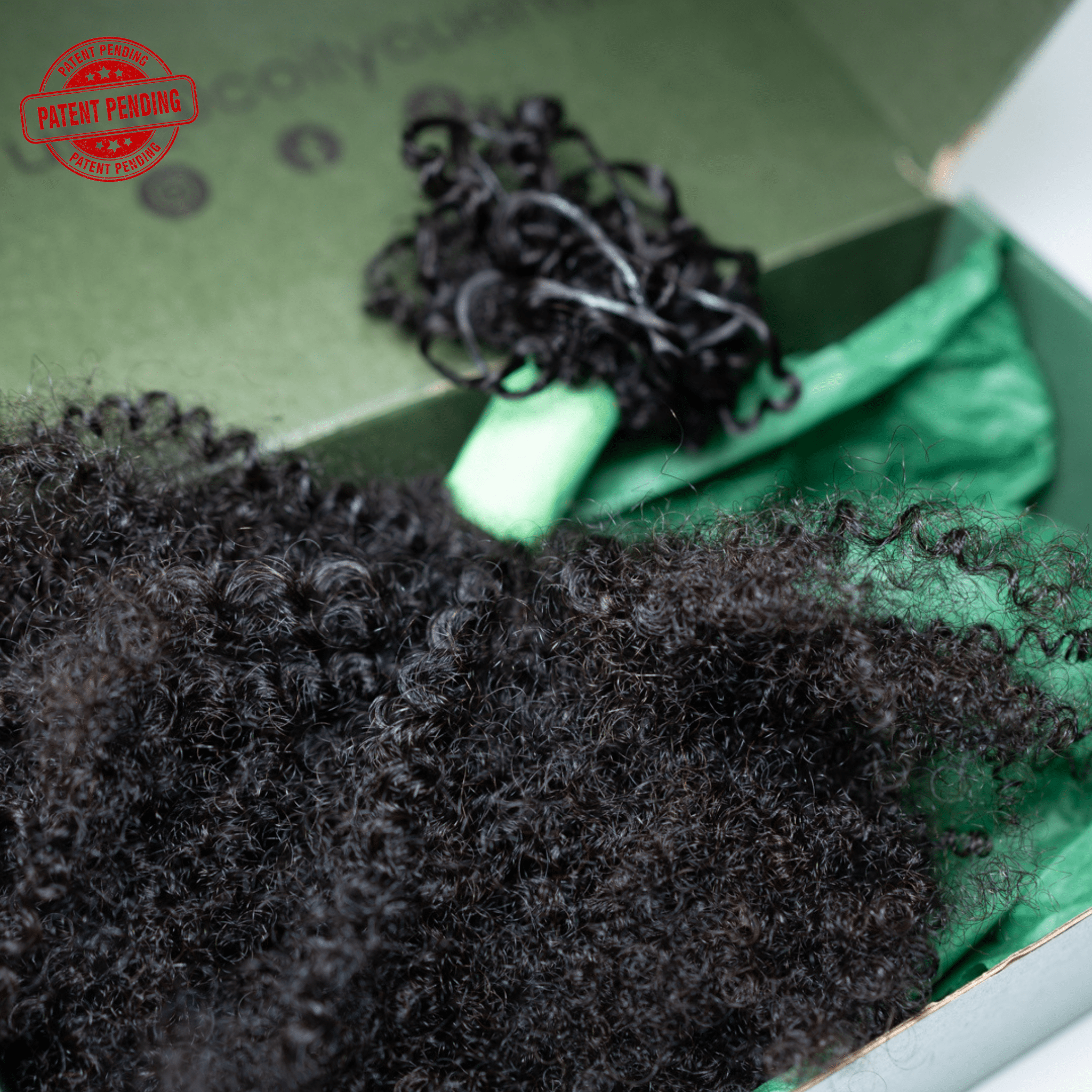 Human Hair Crochet Extensions - 4B/4C Texture - coilycuehair
