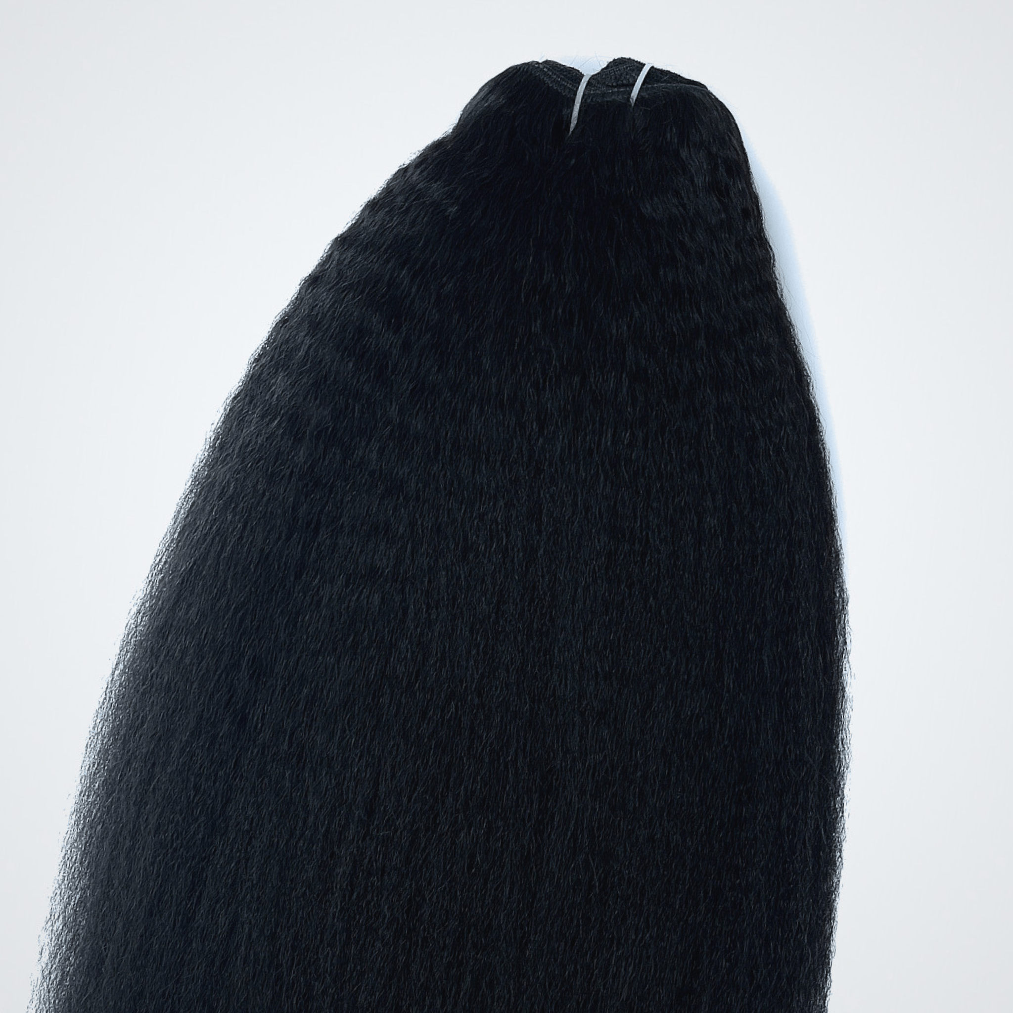 Kinky Straight Human Hair Clip In Extensions - coilycuehair