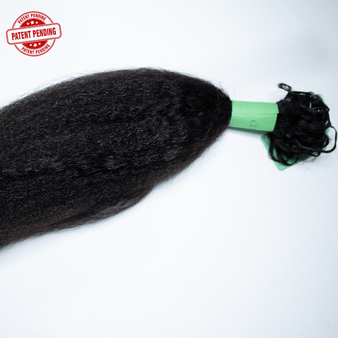 Kinky Straight Human Hair Crochet + Clip In Extensions - coilycuehair