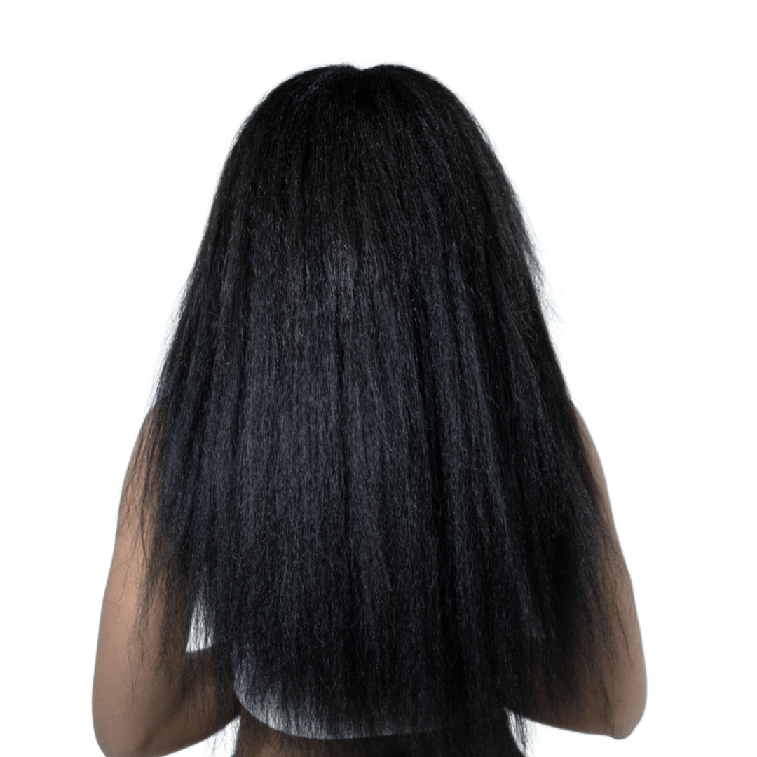 Kinky Straight Human Hair Crochet + Clip In Extensions - coilycuehair