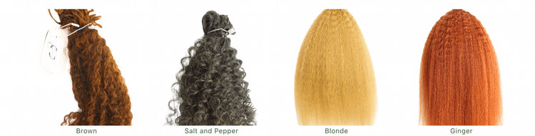 Yaki Straight Human Hair Crochet Extensions - coilycuehair