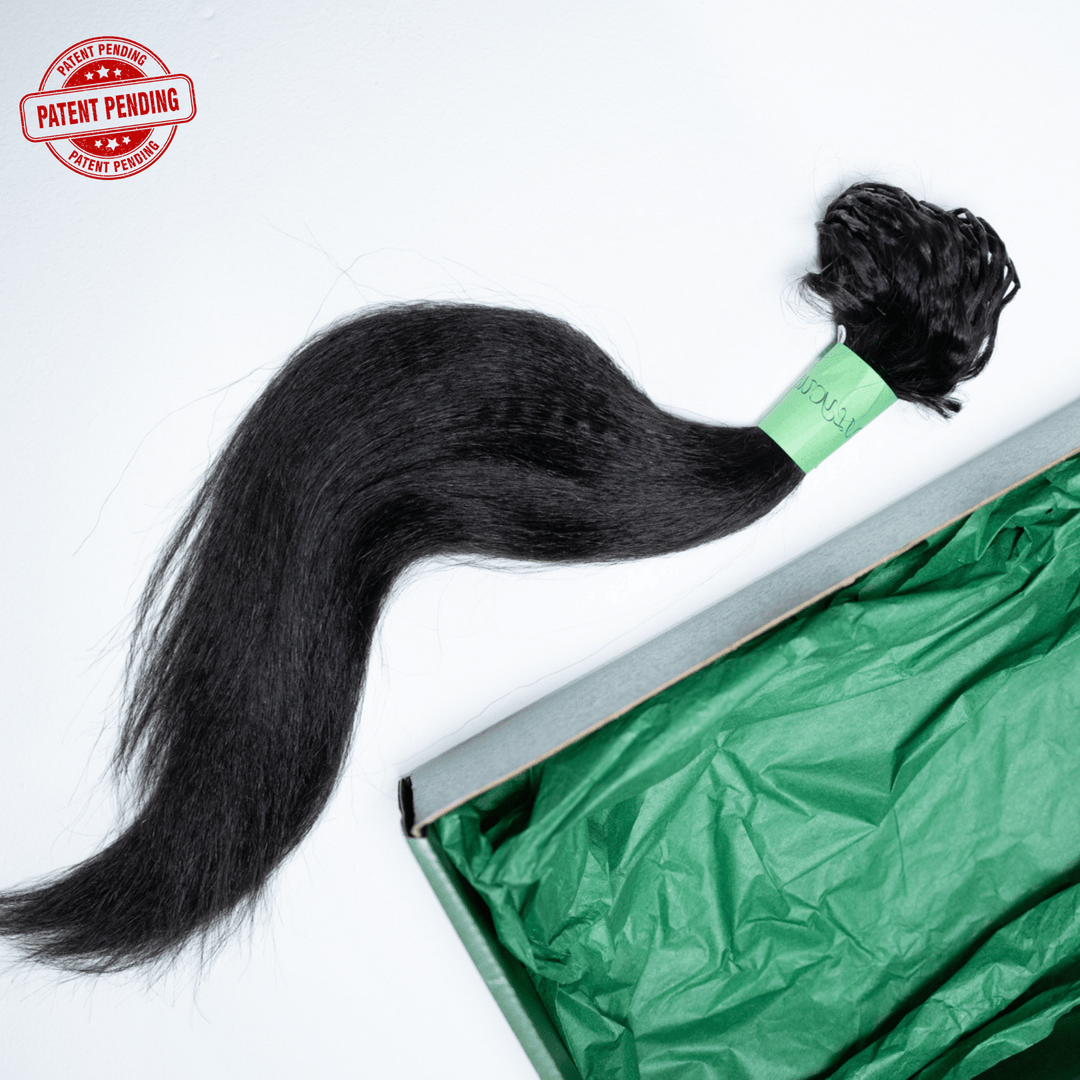 Yaki Straight Human Hair Crochet Extensions - coilycuehair