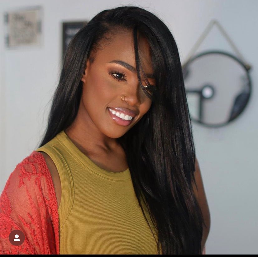 Yaki Straight Human Hair Crochet Extensions - coilycuehair